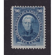 ARGENTINA 1867 GJ 44 ESTAMPILLA NUEVA CON GOMA U$ 60